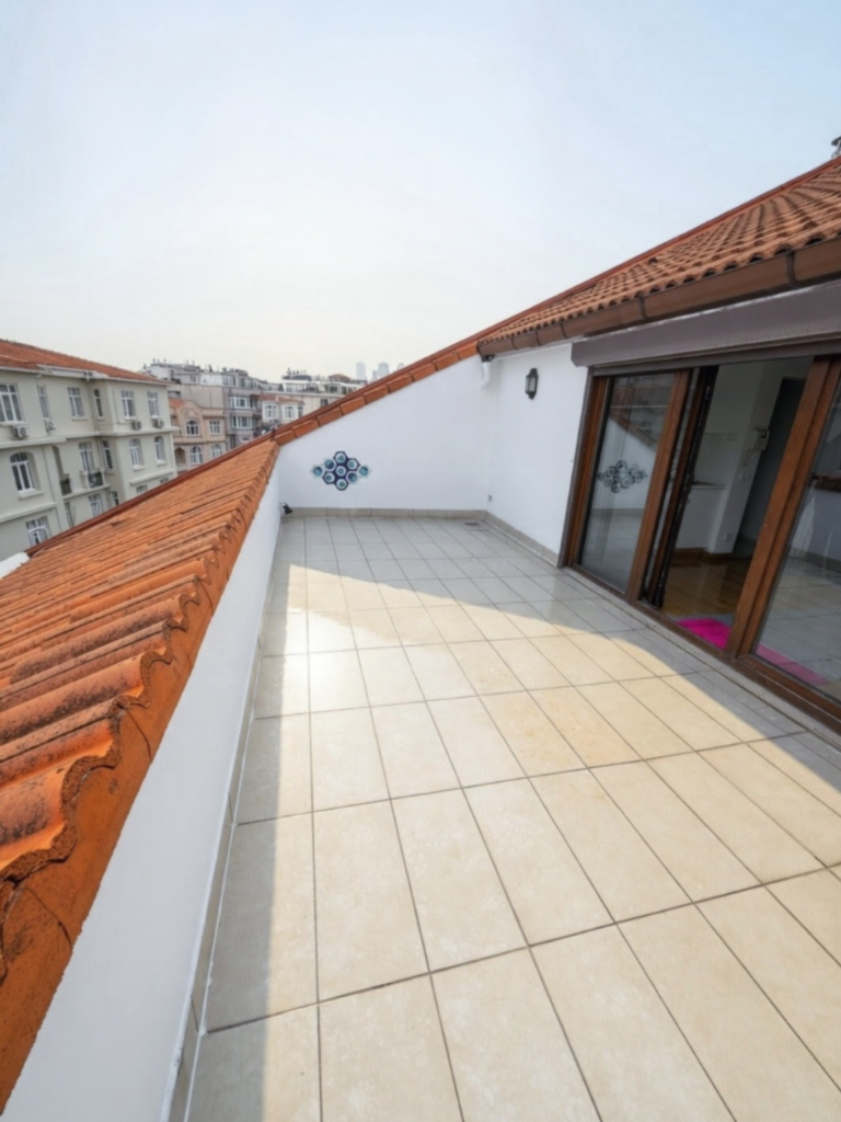 NİŞANTAŞI HÜSREVGEREDE CAD. BAŞLANGICINDA YÜKSEK ÇATI DUBLEKS 5+2 KIRALIK DAİRE